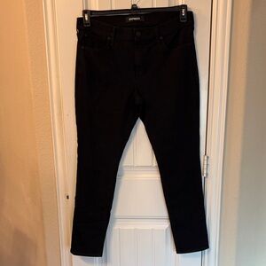 Express Midnight Black Denim Pants